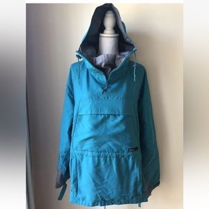 Black Ice Pullover hoodie ski Jacket Medium Green